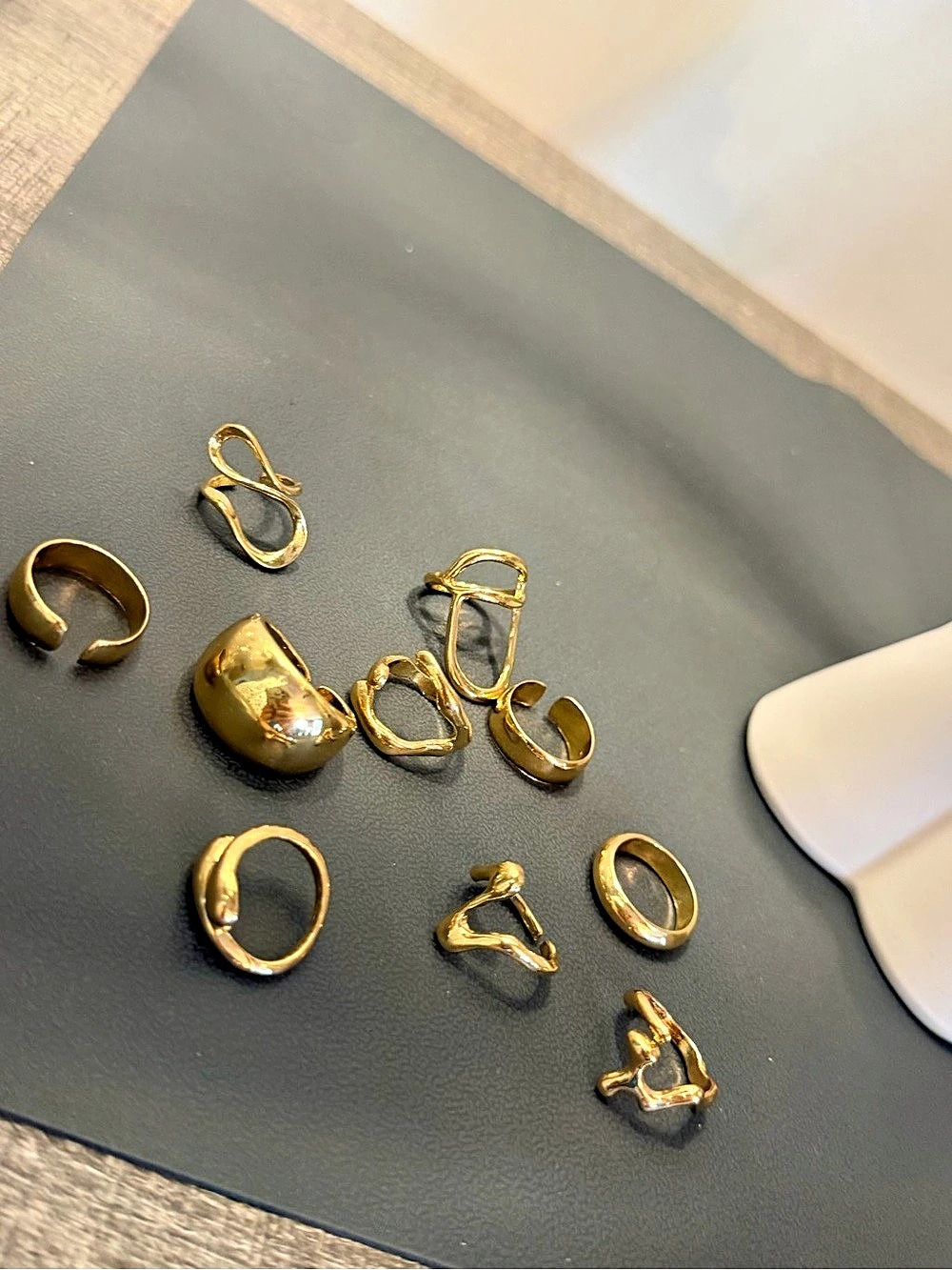 Assorted Gold-Tone Rings - Picture 3 of 5